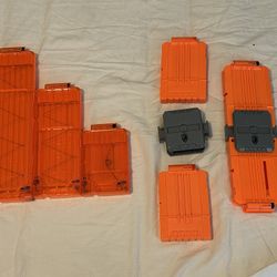 Nerf Elite Dart Blaster Magazine Pack, High-Capacity Clips and Regular Clips