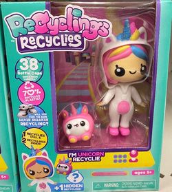 Recyclings "I'm Unicorn" Doll Playset