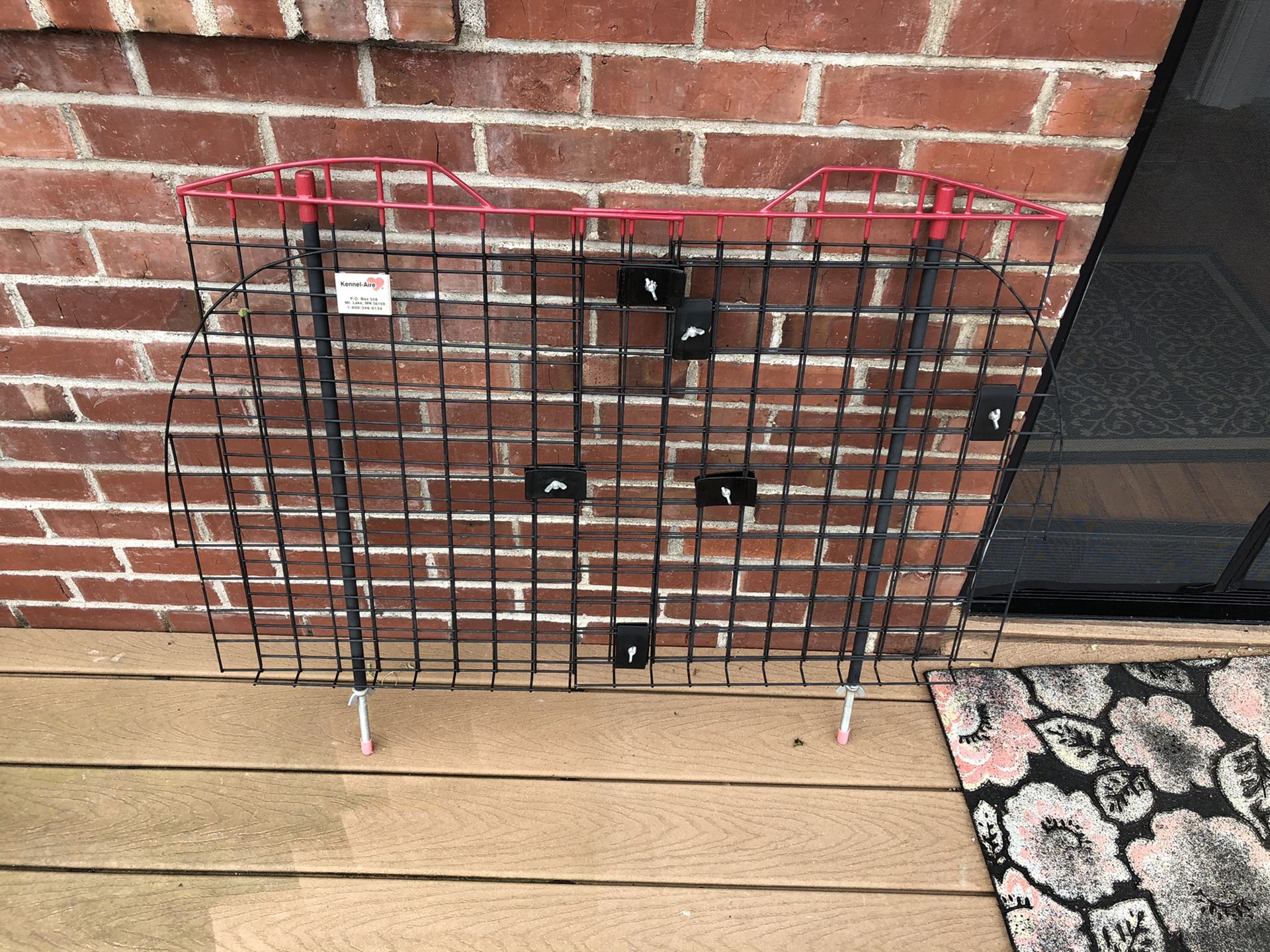 Kennel Wire Mesh Pet Barrier, Adjustable, can fit a Suburban & anything smaller