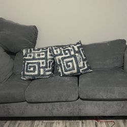 NEED GONE Gray Sectional Couch