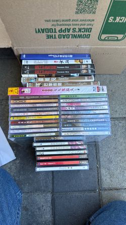 30+ Chinese cds and dvds