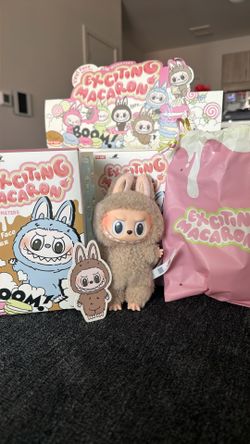 Authentic Popmart labubus! 💕- Exciting Macaron