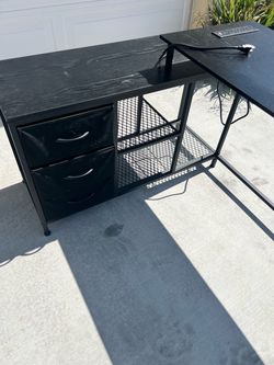 Black Computer Desk