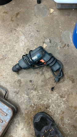 Black & Decker 3/8” Reversible Drill