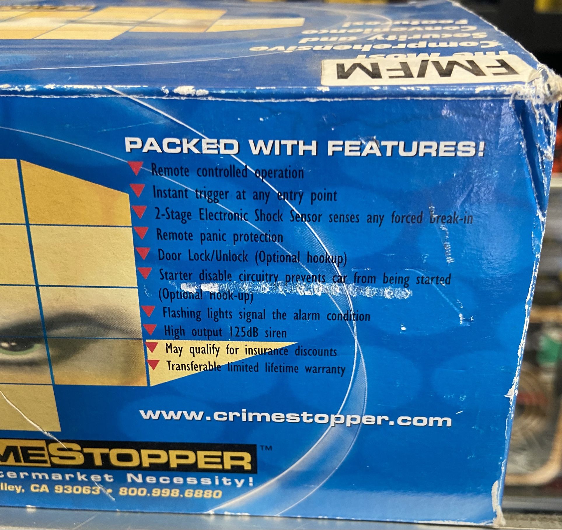CrimeStopper Car Alarm