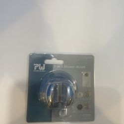 Plumb Works 2-In-1 Shower Mount, Chrome Finish, For Tub and Shower RN 678-4359