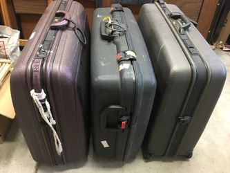 Hard luggage travel suitcases