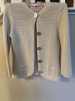 Banana Republic  Small Crochet Sweater Blouse