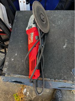 Electric Milwaukee grinder