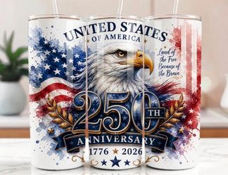 250th Anniversary 20oz  stainless steel tumbler