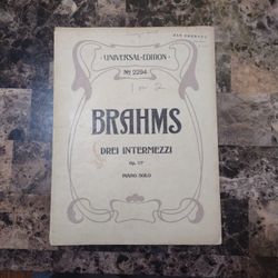 Vintage Sheet Music