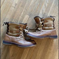 Pajar Women’s Leather Waterproof Snow Boots