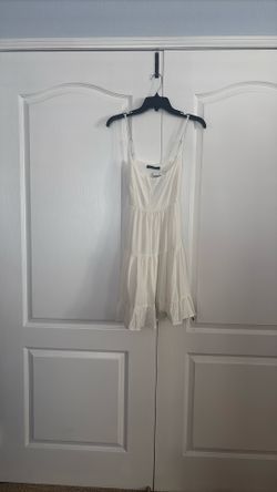White Summer Dress By Brandy Melville