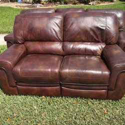 Couch And Love Seat Leather