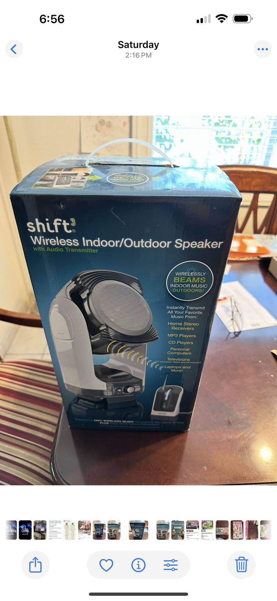 Shift 3 Wireless Indoor/Outdoor Speaker System