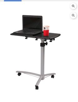 Multifunctional Lifting Computer Desk, Angle & Height Adjustable Laptop Stand Cart