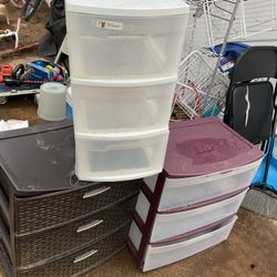 Three Storages Drawers, In Good Condition, One For $10 , 3 For$25 (NO SHIPPING)