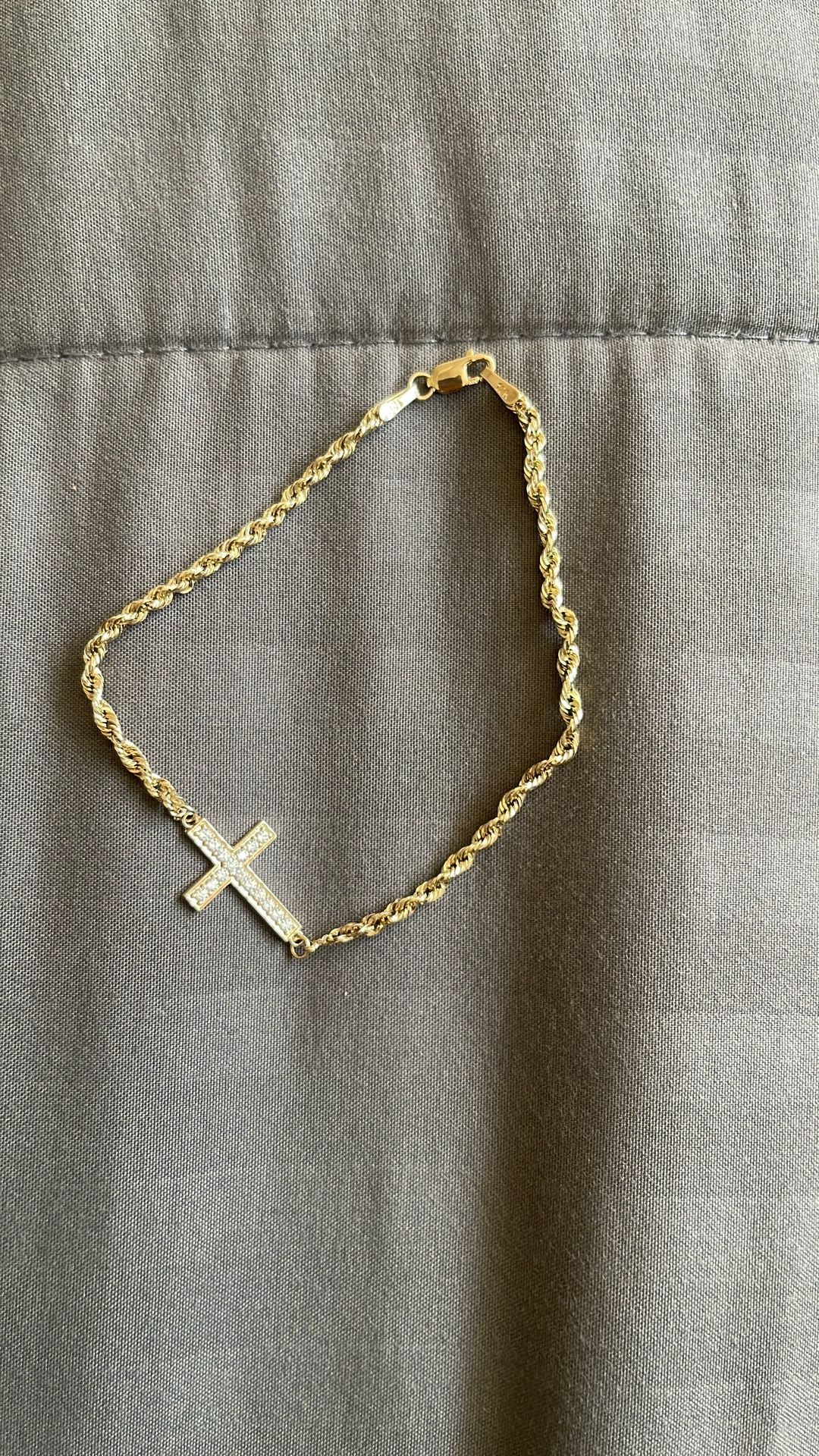Gold Rope Bracelet