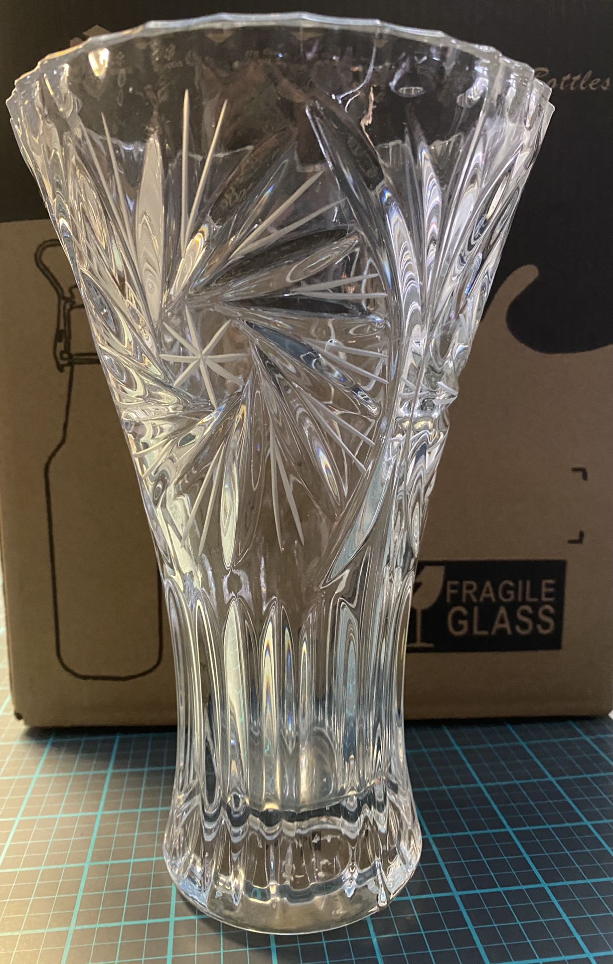 Crystal Vase In EUC