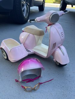 Our Generation Scooter And Accessories For 18” Dolls