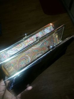 Small black handpurse