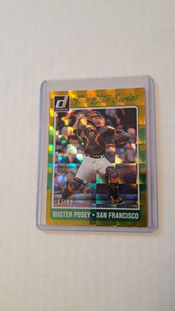 2017 Donruss The elite series Buster Posey.