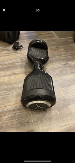 Black Hoverboard with charger and bag