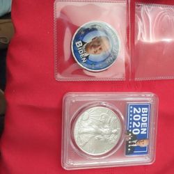 President Biden Silver Eagles