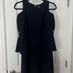 Eliza J Navy Blue Dress