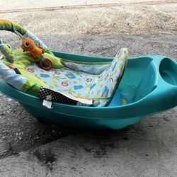 Baby Bathtub With Bath Support & Toy Included 
