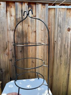 3-Tier Metal Plate Display Stand
