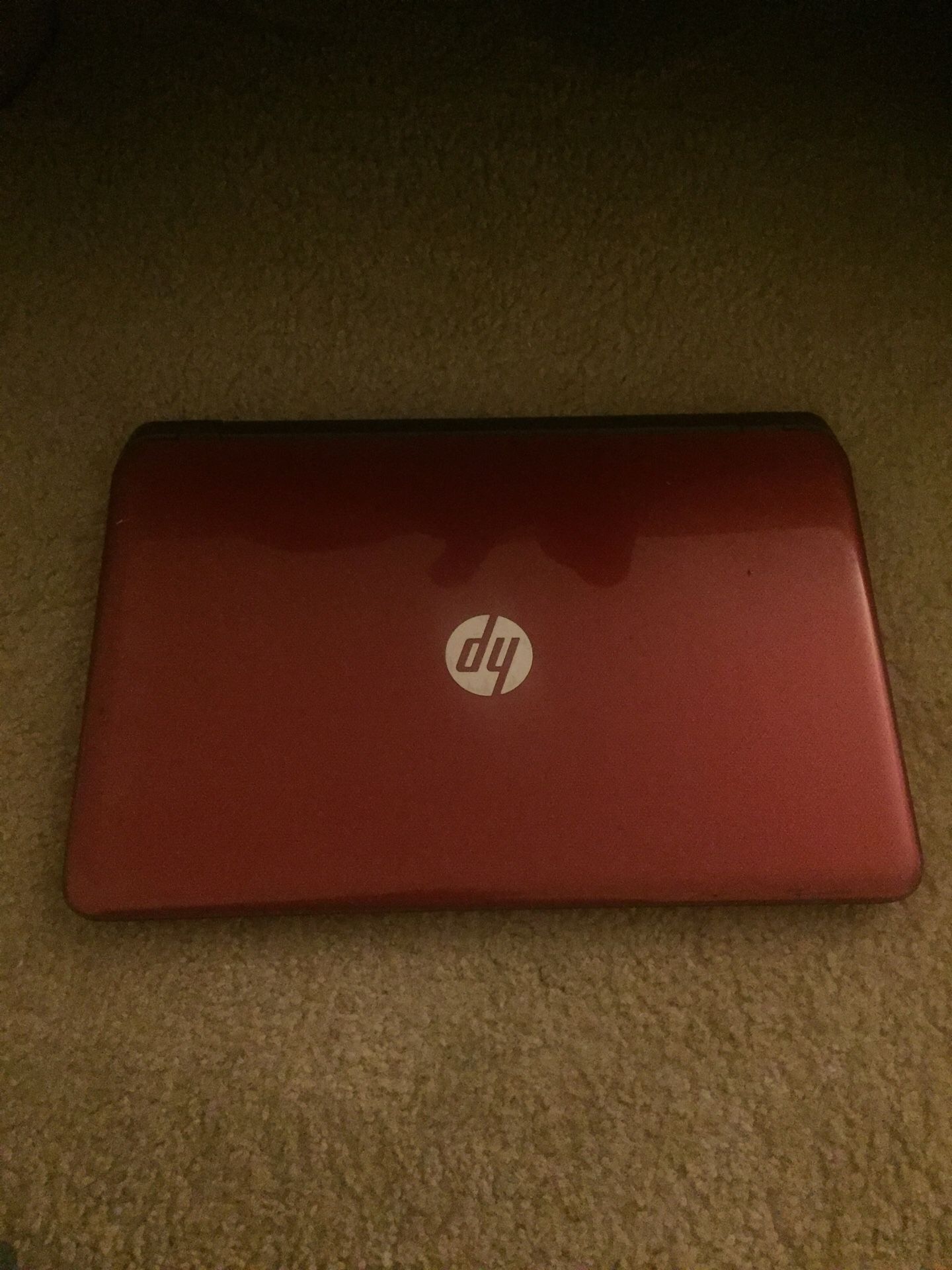 HP 15.6" Laptop, Intel Pentium N5000, 4GB RAM, 500GB HDD, Windows 10, 15-bs234wm, Red