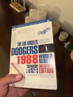 Dodgers 88 World Series dvd set