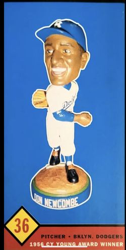 2004 Don Newcombe #36 Los Angeles Dodgers Bobblehead  SGA vs Atlanta 8/20/04 -NOS ( No Trade)