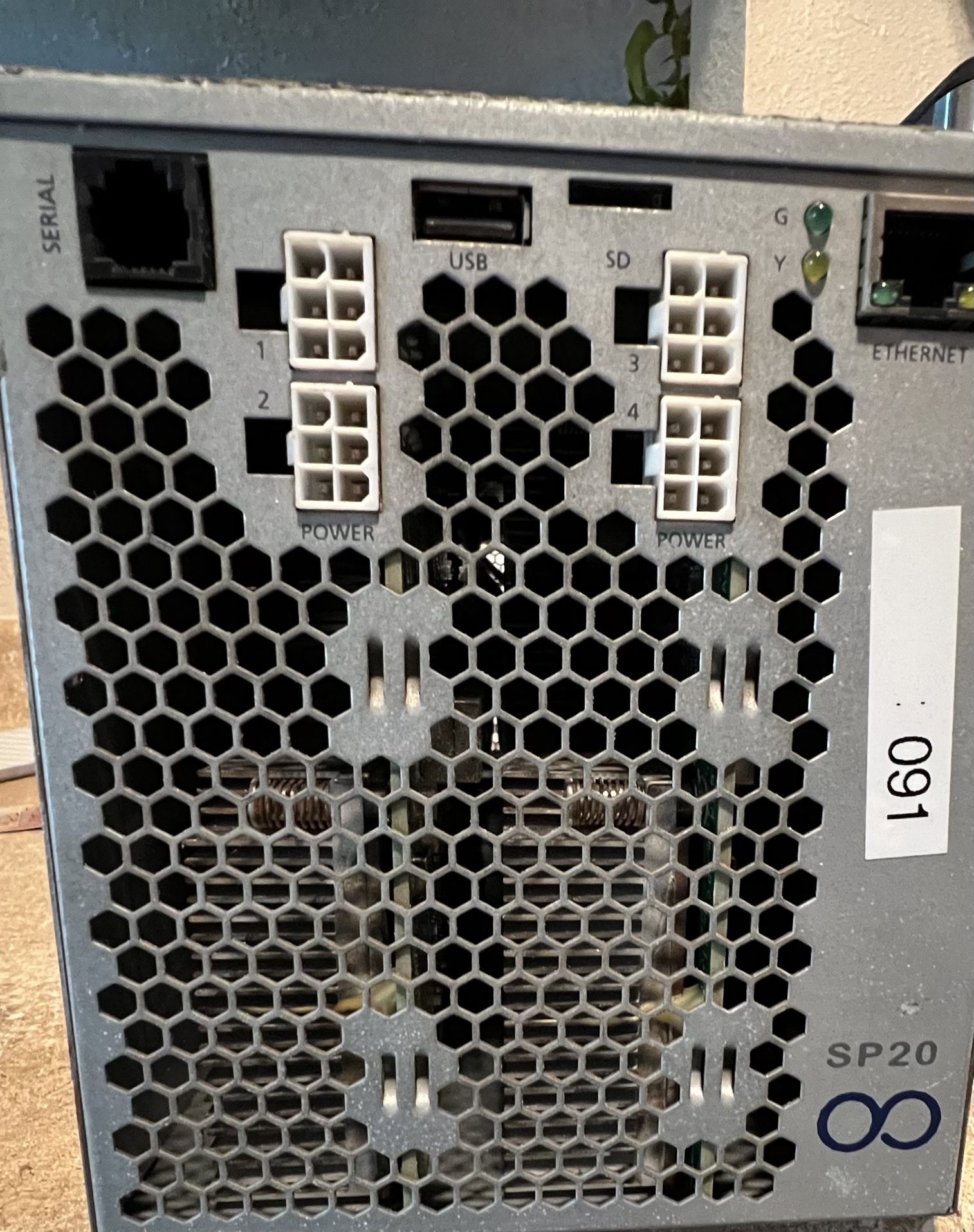 Spondoolies SP20 1.7 TH/s bitcoin miner