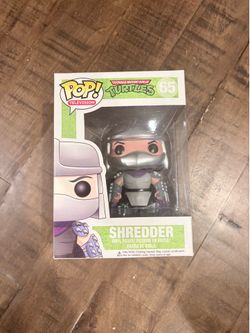 Funko! Teenage Mutant Ninja Turtles Shredder Funko Pop Television #65 + Protect
