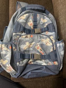 Pottery barn Mandalorian glow in the dark backpack