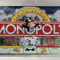 Monopoly Deluxe Edition 1995 Parker Brothers Vintage Board Game