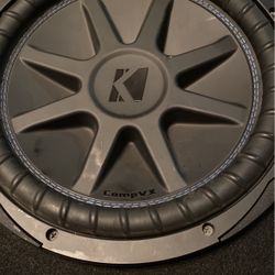 KICKER VX box and speakers 
