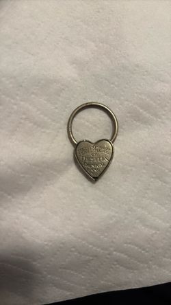 Antique Keychain , Locks From The Back