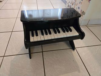 Black Toy Piano for Kids
