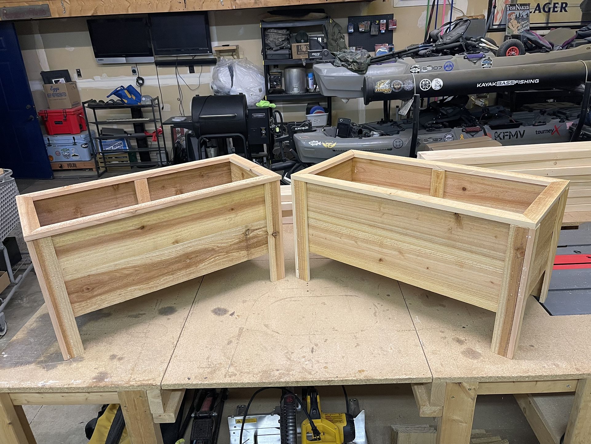 Cedar Planter Boxes