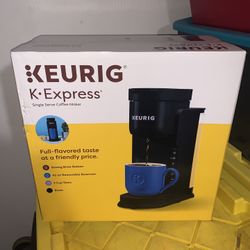 Keurig K-Express Single Serve K-Cup Pod Coffee Maker Black, Factory Sealed