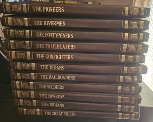 Vintage Time-Life Leather Bound Series - $30/book