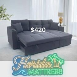 New Sofa Bed Gray 