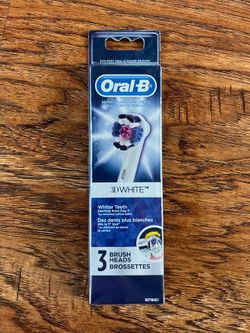 Oral-B 3D White Brush Heads 3ct