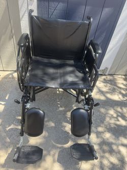 Wheelchair.