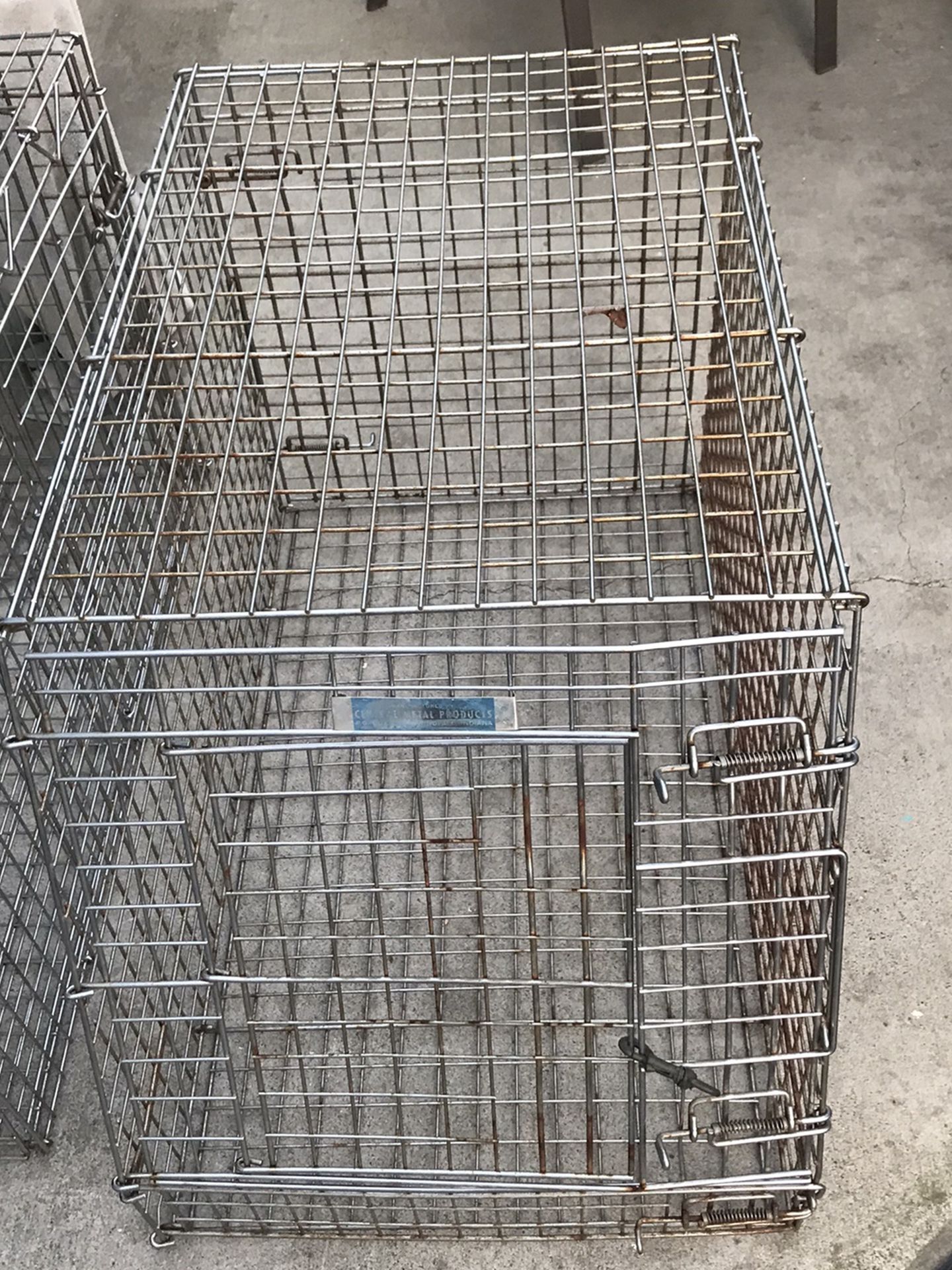Pair Of Animal Kennels