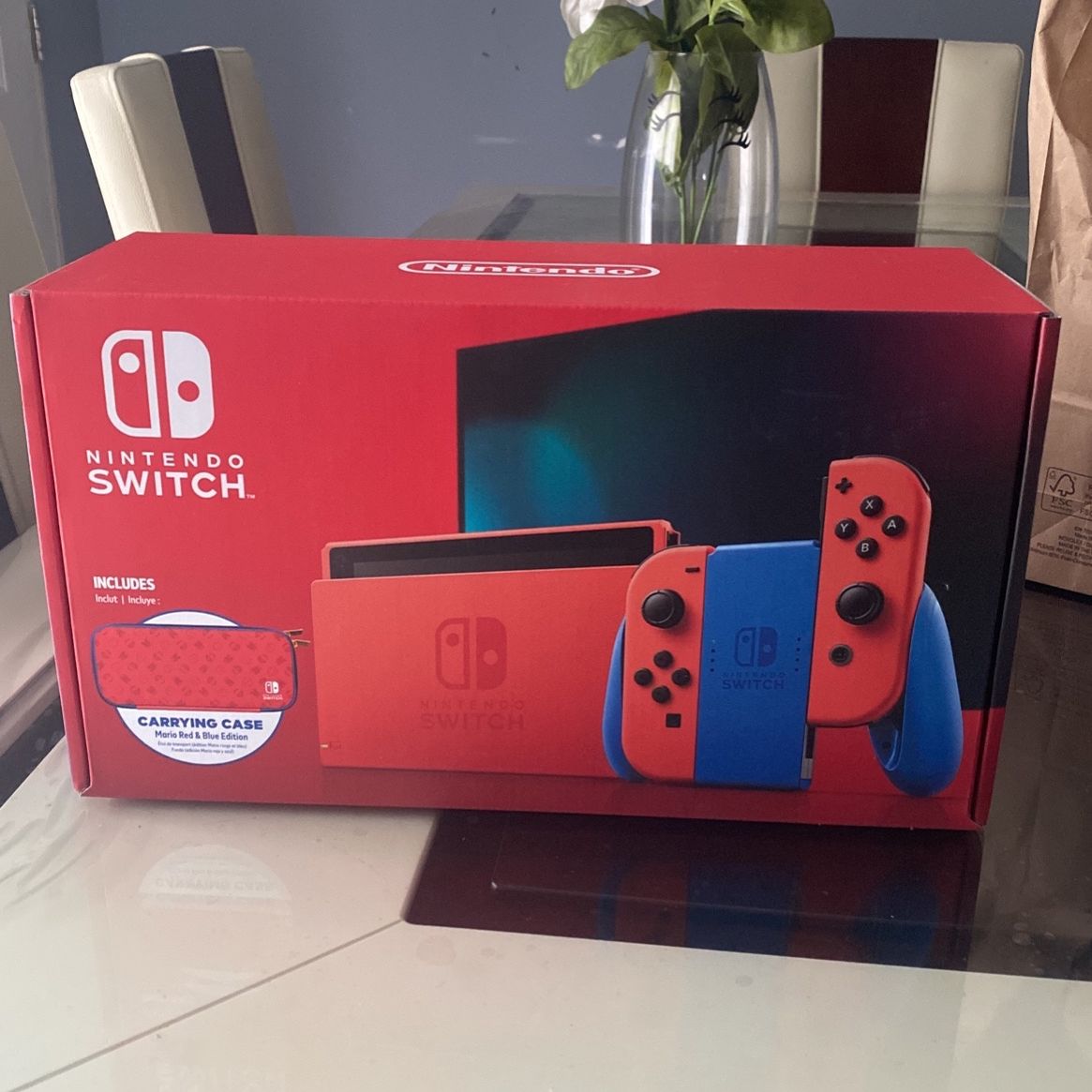 Nintendo Switch Mario Red & Blue Edition