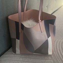 Pink Gray And White Kate Spade Bag